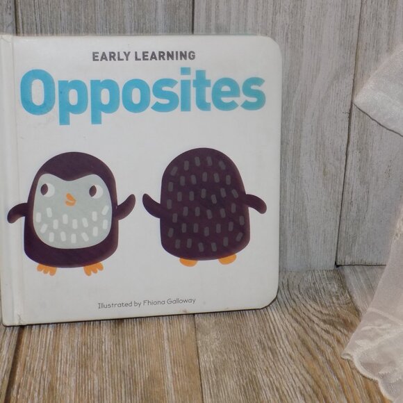 EARLY LEARNING OPPSITES BOARD BOOK STURDY BOOK BOARD BOOK - Picture 3 of 11